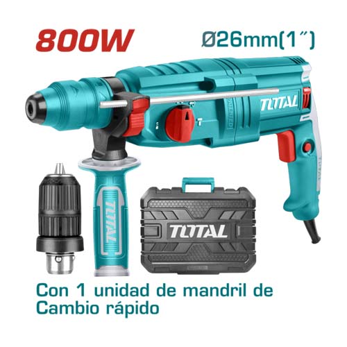 marteau pérforateur 800w + mandrins