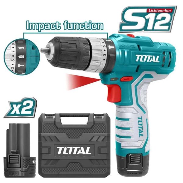 visseuse 3 système 12v lithium ion tidli1232