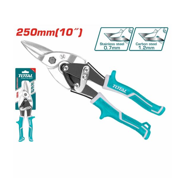 cisaille droite aviation totale 250 mm tht522106